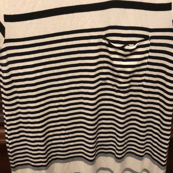 ✏️ American Eagle Striped Short Sleeve Dress - Picture 4 of 5